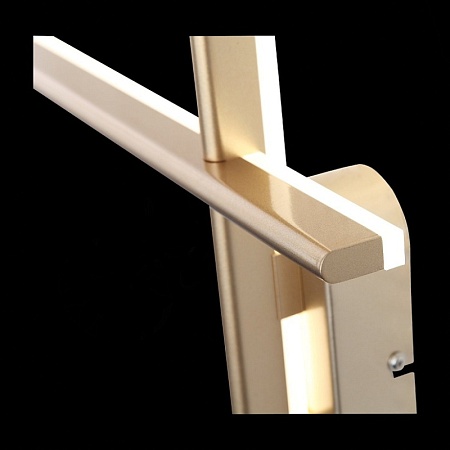 Светильник настенный ST-Luce Матовое золото/Белый LED 2*10W 4000K SL394.201.02 - фото