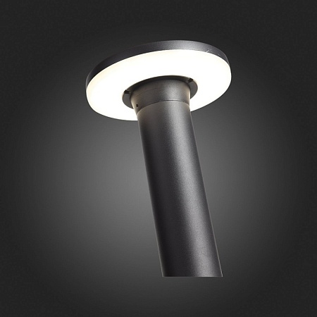 Светильник уличный наземный ST-Luce Черный кварцевый LED 1*12W 4000K SL087.415.01 - фото