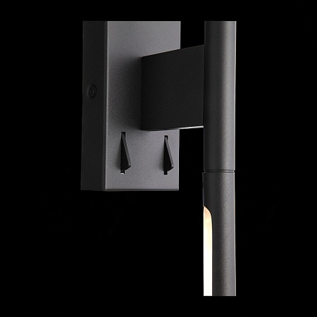 Светильник настенный ST-Luce Черный/Белый LED 1*12W 3200K SL1580.401.01 - фото