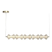 Светильник подвесной ST-Luce золото/коньячный LED 1*28W 3000K SL6136.243.01