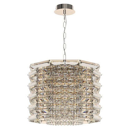 Светильник подвесной ST-Luce никель/прозрачный E14 8*40W SL6137.103.08 - фото