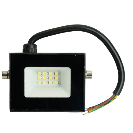 Светодиодный прожектор SAFFIT SFL51-10 IP65 10W 6500K черный - фото