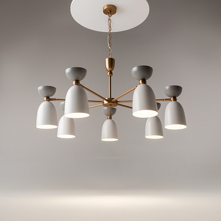 Подвесной светильник Maytoni Cloches MOD113PL-07W - фото