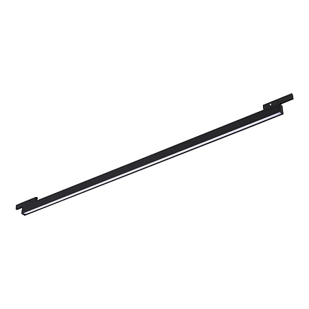 Магнитный трековый светильник Черный LED 1*16W 3000K 720Lm Ra>80 36° IP20 L600xW10xH18 ST665.436.16 - фото
