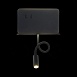 Светильник настенный ST-Luce Черный/Черный LED 2*3W 4000K SL1576.401.02 - фото