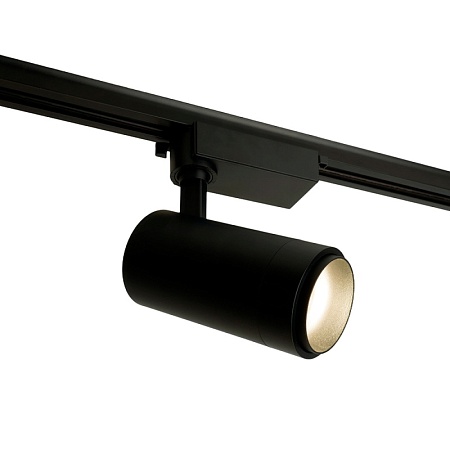 Светодиодный светильник Feron AL137 трековый однофазный на шинопровод 30W 4000K черный, изменяемый угол освещения 15-60град - фото