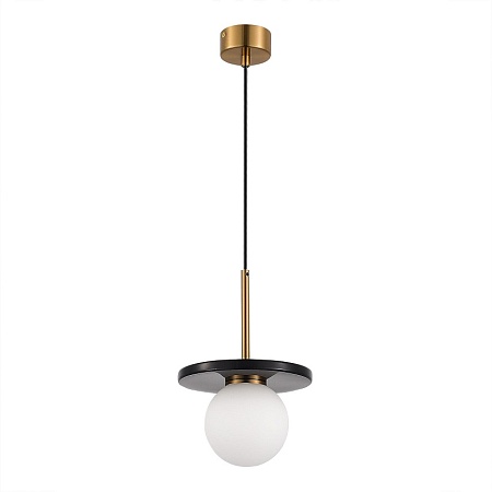 Светильник подвесной ST-Luce Латунь/Латунь, Черный G9 LED 1*5W 4000K SL1191.343.01 - фото