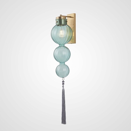 Бра Heathfield Lighting - Medina Wall Brass/Blue Imperiumloft 177913-22 - фото