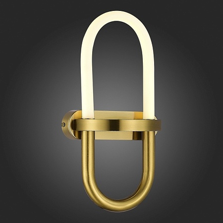 Светильник настенный ST-Luce Золотистый/Белый LED 1*10W 3000K SL1579.301.01 - фото