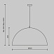 Подвесной светильник Maytoni Dome MOD169PL-05GB1 - фото