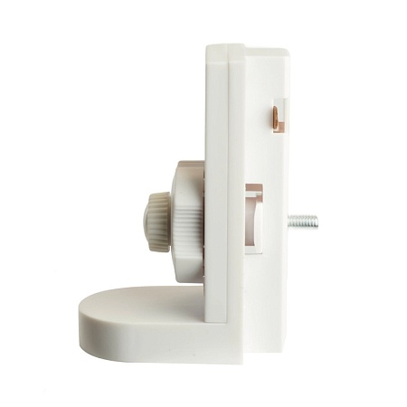 Коннектор (адаптер для установки Т8 лампы цоколь G13) для шинопровода, белый LD1016 - фото