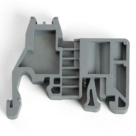 LD559 Концевой стопор (ограничитель) на DIN рейку для ЗНИ, серый STEKKER - фото