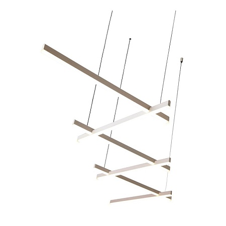 Светильник подвесной ST-Luce Белый/Белый LED 6*14W 4000K SL394.503.06 - фото