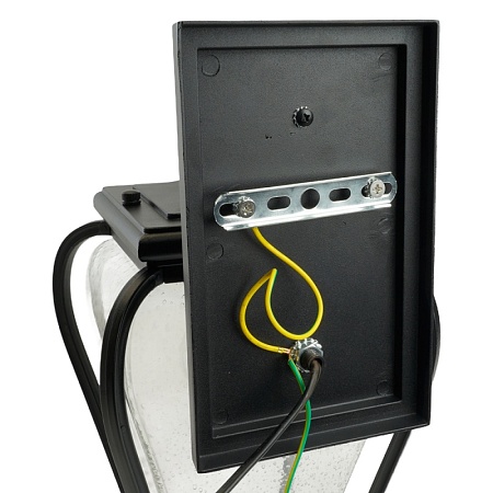 Светильник садово-парковый Feron PL741 на стену вниз  60W E27 230V, черный - фото