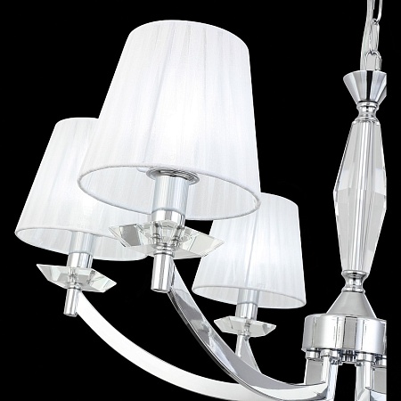 Светильник подвесной ST-Luce Хром/Светло-серый E14 6*40W SL1756.103.06 - фото
