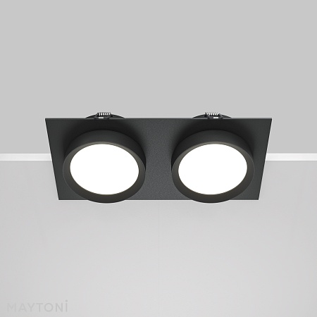 Встраиваемый светильник Technical Hoop DL086-02-GX53-SQ-B - фото