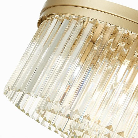 Люстра потолочная ST-Luce шампань/прозрачный E14 9*40W SL1624.202.09 - фото