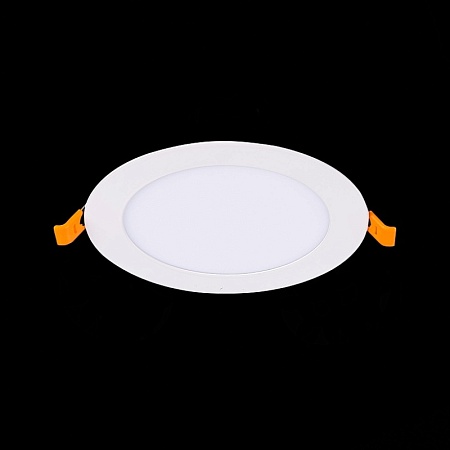 Св-к встр. Белый LED 1*9W 3000K 585Lm Ra80 110° IP20 D145xH8 90-265V ST209.538.09 - фото