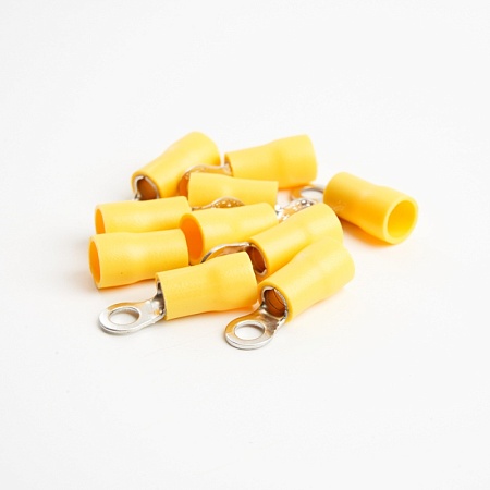 Наконечник кольцевой изолированный НКИ 6-4, LD403-604 (DIY упаковка 10 шт) - фото