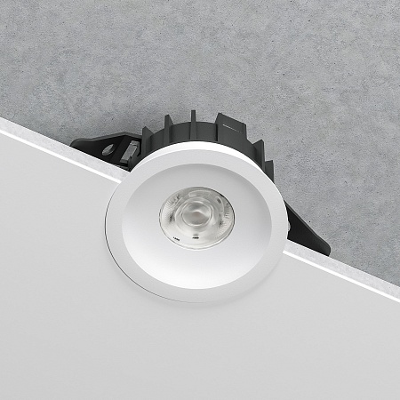 Светильник встраиваемый светодиодный Combi 10W 4000K белый 25067/LED Elektrostandard - фото