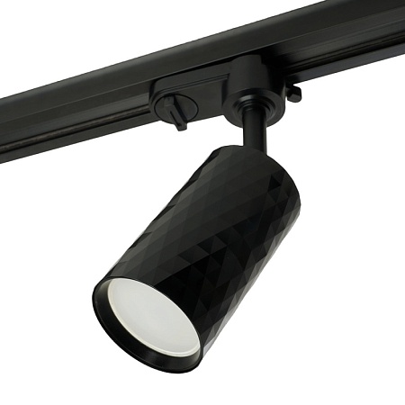 Светильник Feron AL175 трековый однофазный на шинопровод под лампу GU10, черный - фото