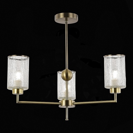 Светильник потолочный Бронза/Прозрачный E27 3*60W SLE1046-302-03 - фото