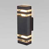 Настенный уличный светильник 1449 Techno черный IP54 Techno 1449 черный Elektrostandard