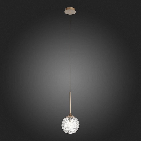 Подвес ST-Luce Золотистый/Прозрачный G9 LED 1*5W SL1152.203.01 - фото