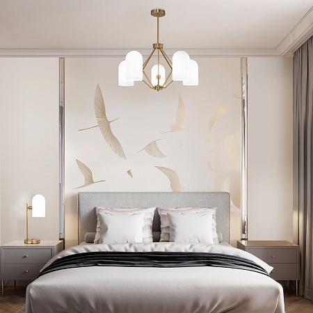 Настольный светильник Eurosvet 01164/1 латунь - фото