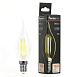 Лампа светодиодная Feron.PRO LB-1216 Свеча на ветру E14 960LM 6W 175-265V 2700K - фото