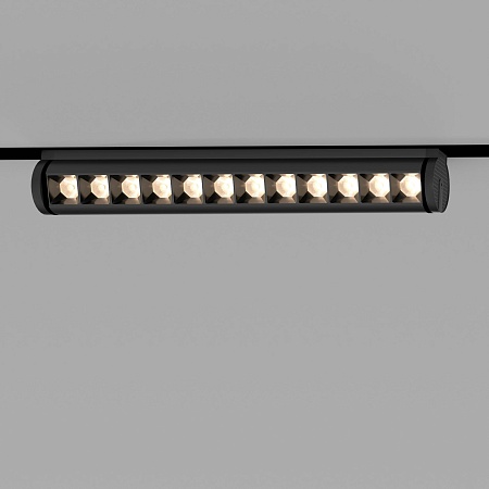 Трековый светильник 12W 4200K Alter чёрный Slim Magnetic 85049/01 Elektrostandard - фото