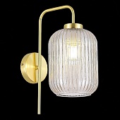 Бра ST-Luce Латунь/Коньячный E27 1*60W SL1154.331.01