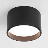 Накладной акцентный светильник черный 25123/LED Elektrostandard