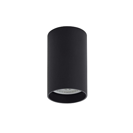 DK2008-BK Светильник накладной IP 20, 50 Вт, GU10, черный, алюминий - фото