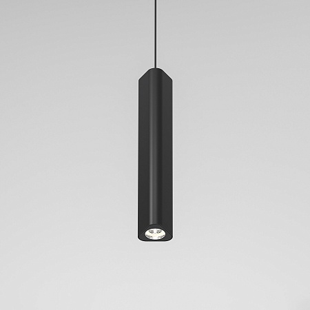 Светильник подвесной светодиодный Trio 12W 4000K черный 50310 LED Elektrostandard - фото