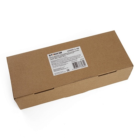 Зажим пружинный, 4-проводной проходной 2 уровня ЗНИ - 4.0 (JXB ST 4), серый STEKKER - фото