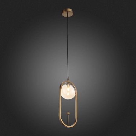 Подвес ST-Luce Бронзовый/Коньячный G9 1*5W SL1201.203.01 - фото