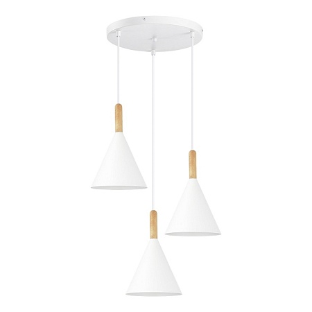 Светильник подвесной Белый/Белый E27 3*40W SLE1255-513-03 - фото