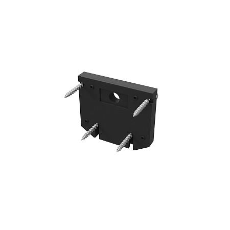 Трековая система Technical встраиваемая магнитная чёрная 350x175 TS-P-350-TR101-2-100W3K-B