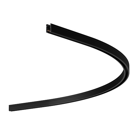 Коннектор радиусный R900 накладной Levity черный - фото