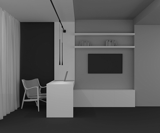 Трековый светильник Technical Waist TR168-1-7W3K-M-B - фото