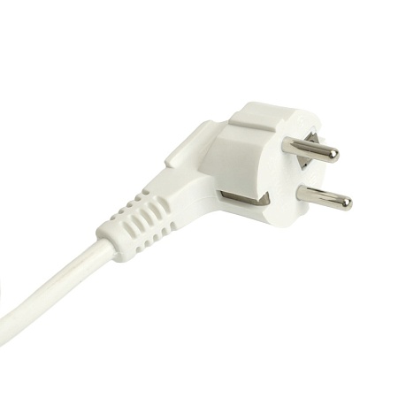 Удлинитель трехместный с/з  с выключ. STEKKER HM07-31-03 3x1мм2, 3м, серия Home (У16А-002), белый - фото