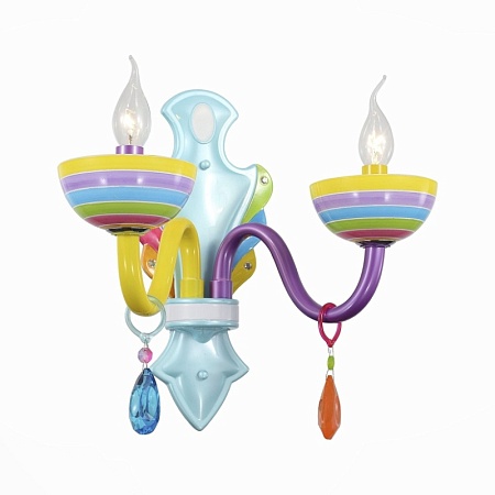 Бра ST-Luce Разноцветный/Разноцветный E14 2*40W SL672.781.02 - фото