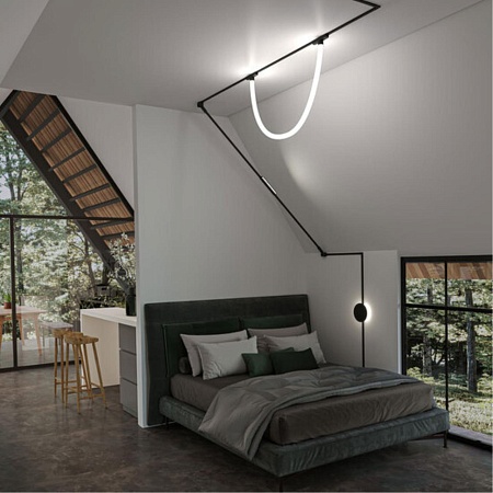 Магнитный трековый светильник ARTE LAMP A6161PL-1BK - фото