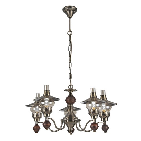 Подвесная люстра Arte Lamp TRATTORIA A5664LM-5AB - фото