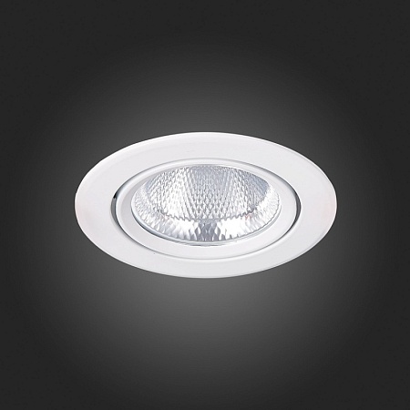 Св-к встр. Белый LED 1*15W 3000K 1 125Lm Ra80 36° IP20 D109xH65 220-240V ST211.538.15.36 - фото