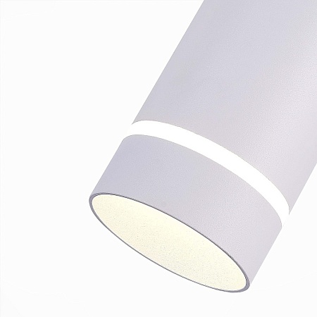 Светильник подвесной Белый LED 1*12W 4000K 936Lm Ra>90 120° IP20 D80xH300 165-265V ST115.543.12 - фото