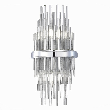 Бра ST-Luce Хром/Прозрачный, Хром E14 2*40W SL1628.101.02 - фото