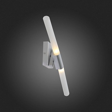 Бра ST-Luce Серебристый/Белый G9 2*5W SL947.101.02 - фото