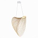 Светильник подвесной ST-Luce Белый/Древесный LED 1*32W 4000K SL6900.503.32 - фото